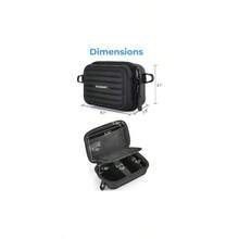 - Funda para cmara digital, impermeable y protectora, bolsa para cmara pequea con 2 formas de transporte, bolsa ligera para cmara ELPH 180190 DSCW800DSCW830 - Gris - Ver 6