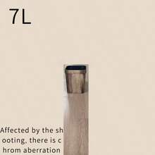 方形仿木纹家用垃圾桶