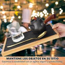 Revestimiento de Gabinete de Cocina, Forro para Estantes y Cajones 30 * 600CM, Revestimiento Antideslizante para Estantes, Tapetes para Cajones No Adhesivo, Shelf Liner Forro Cajon Impermeable (Negro) - Negro - Ver 12