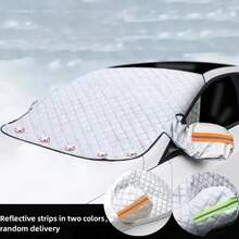 1pc Thickened Automotive Sunshade Windshield Cover, Protects Car Windshield From Sunlight, UV And Snow