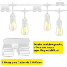 Kit de Gestin de Cables, 67 clips de adhesivo organizador de cables de escritorio, 22 correa de reutilizable, 4 manguito de Split, 200 Nylon Zip Ties, 20 soportes313, Ferroso - 313 + Blanco - Ver 7