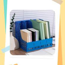 Desktop Storage & Organization Box, Book Shelf, File Rack, Document Holder, A4 File Organizer
