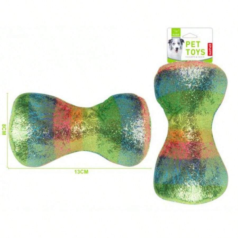 1 Giocattolo masticabile a forma di mosca colorata per cani, 13CM, giocattolo per animali domestici durevole, giocattolo interattivo da masticare per cuccioli