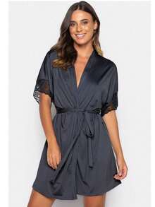 Bravaa Store Women Robes - Black - View 5