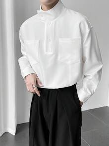 Men Shirts - White - View 4