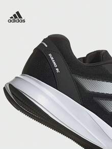 Adidas 阿迪达斯 DURAMO RC 训练竞速轻量高性能跑鞋，适合训练、比赛、日常休闲穿着，弹性反馈，透气性好，减少摩擦。 - 黑色 - 查看 10