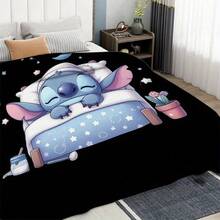 Sleepy Night Flanelldecke - Weiche Ganzjahresdecke mit herzlichen Botschaften, vielseitig einsetzbar für Bett, Sofa, Büro, Geschenk für Frauen &änner, zeitgenössisches Design |  -Themen-Dekor-Decke |   Weihnachtsgeschenk, Schlafscheiben, Schlummerdecke 6.11Y-12