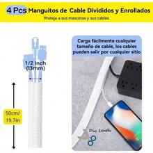 Kit de Gestin de Cables, 67 clips de adhesivo organizador de cables de escritorio, 22 correa de reutilizable, 4 manguito de Split, 200 Nylon Zip Ties, 20 soportes313, Ferroso - 313 + Blanco - Ver 5