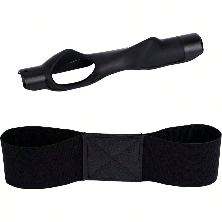 2pcs Grip Trainer Swing Correcting Arm Band, Comfortable Knitted Training Aid Swing Trainer Grip Trainers Attachment Correcting Hand Positioning And Swings Mechanics - 最初的 - 查看 1