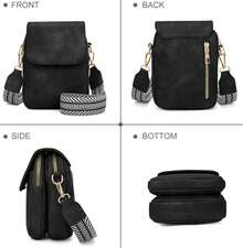 Gift Valentine'S Day Carteras Para Mujer Fashion Small Crossbody Bags For Women Designer Cell Phone Purses Wallets With Card Holder Anti Theft Travel - Dark Apricot - View 4