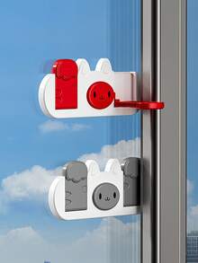 Limitador de Janela com Desenho de Gato, Trava para Porta de Armário Infantil, Puxadores Invisíveis para Guarda-Roupa e Eletrodomésticos Infantis, Barreira Dobrável Multifuncional, Design Fofo de Desenho Animado, Ideal para Pais e Filhos, Casa, Todas as Estações, Adequado para Bebês, Crianças em Idade Pré-Escolar, Pais Jovens, Famílias com Crianças, Presente para Recém-Nascidos, Dia das Crianças, Natal, Aniversário, Halloween, Proteção para Quarto Infantil, Cozinha, Proteção para Quarto, Fixação de Portas e Janelas, Trava para Gavetas, Proteção para Móveis, Dispositivo Antiesmagamento