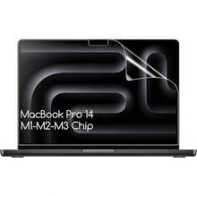 (3 Pack Designed For MacBook Air 13.6 Inch Screen Protector (M4-M3-M2 Chip, 2025-2024-2022 Released), HD Crystal Clear Shield (PET) - Macbook Pro 14 inch A2442 A2779 A2918 A2992 - Xem 2