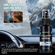 HGKJ-P108 Glass Anti Fog Agent Winter Longlasting Prevents Fogging Clear, Vision Interior Windshield Auto Accessory, Car Care Detail, Automobile Windshield Anti-Fog And Anti-Rain Agent, Windshield Mirror Cleaning And Defogging Water Repellent Coating Agent, Works On Car/Glasses/Goggles - Multicolor - View 9