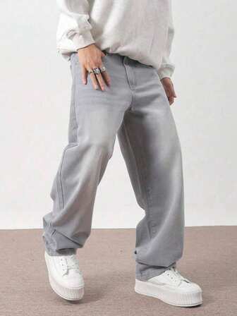 Casual Denim Jeans For Teen Boys