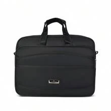 Large Capacity Men's Briefcase For Business Trip, Laptop Messenger Bag, Durable Business Bag