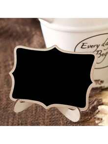 Twenty Mini Blackboards, Twenty Stickers And Two Pens.