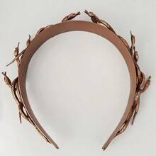 Eioi And Lmnm Greek Medusa Snake Headband For Women Bronze Medusa Snake Headpiece Medusa Cosplay Headdress With Greek Laurel Leaves For Halloween