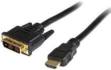 StarTech.Com 5m HDMI To DVI Cable - DVI-D Male - HDMI Male - Adapter - Black - Black - View 3