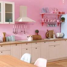 Light Pink Peel And Stick Wallpaper, Suitable For Bedroom, Living Room, Kitchen And Furniture Decoration, Drawers, Desks, Room Decor, Easy To Install And Removable.