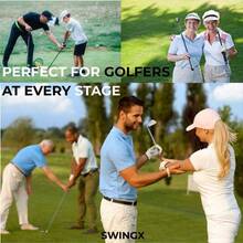 Grip Trainer, Training Aid, Grip Trainer To Help Train Correct Hand Position, Attachment Improved Hand Positioning On Clubs, Enhance Grip Strength, Precision, And Swing Technique - Màu vàng - Xem 7