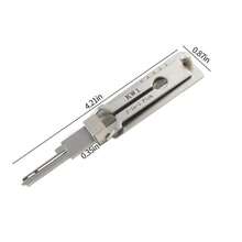 Waterproof Hand Tools Stainless Maintenance Repair Tool 2 In 1 KW1 Hook And Pick Set Precision Pick & Hook Set - Mặc định - Xem 3