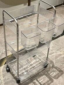 Office Storage Cart - Clear - View 1