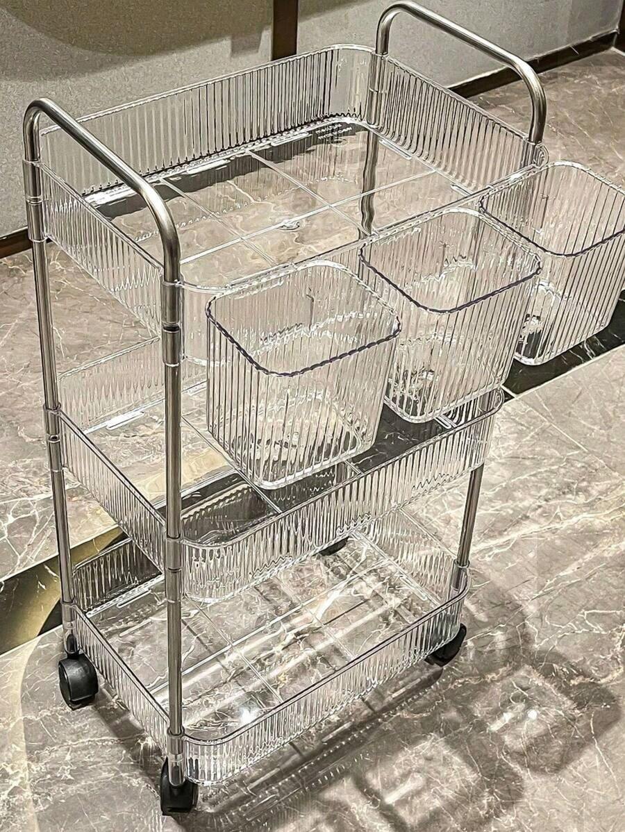 Office Storage Cart - Clear - View 1