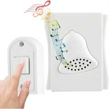 Timbre de timbre de 12 V CC, Timbre de timbre con interior Timbre de timbre Ding Timbre de timbre Alarma Timbre inteligente para el hogar para el de control de acceso de la oficina - 1 - Ver 1