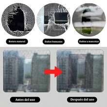 Mosquitero Cinta Adhesiva - 10M1000x 5CM para Puerta Cinta, Disponible para Mosquitero Magnetico/Malla/Tela - GRIS - Ver 1