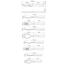 Tramontina Faqueiro Leme Tramontina Inox 20 pç Preto 4 Pessoas