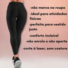 Kit 5 Calcinhas Femininas S Costura Tanga Invisível Corte a Laser Confort Dia  Dia  Não Marca Roupa