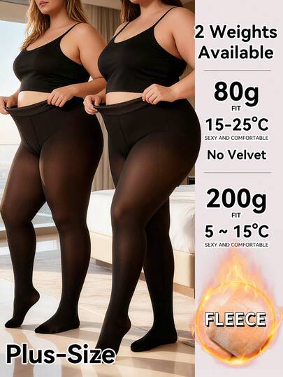 1 peça, 80g/200g 2 Pesos Disponíveis, Legging Ajustada para Mulheres, Alta Elasticidade, Elegante e Sexy, Adequada para Halloween, Outono/Inverno, Sem Veludo: 15~25°C, Forro Polar 220g: 5~15°C