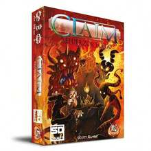 SD Toys SD GAMES Claim Fire Reinforcements – rozszerzenie do gry karcianej Claim or Claim 2, ratowanie królestwa, dla 2 graczy w wieku 10+ lat - Czerwony - Zobacz 2