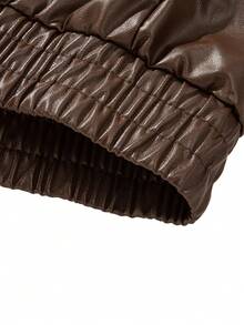 جاكيت جلدية رجالية كاجوال فضفاضة، مناسبة للخريف والشتاء