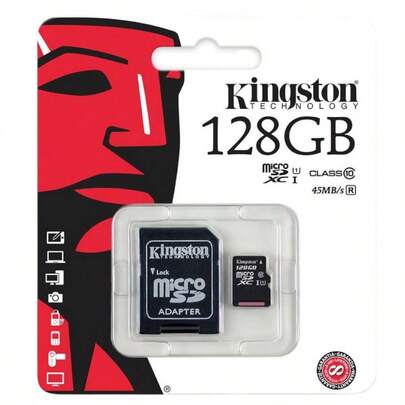 DEMSAIMP, S.A DE C.V. Memoria MicroSDXC 128GB clase 10 UHS-I ideal para quienes buscan expandir el almacenamiento de dispositivos electrónicos como smartphones, consolas, drones, cámaras deportivas y tablets. Diseñada para ofrecer velocidad de lectura y escritura eficiente, permite grabar y reproducir videos en alta definición, almacenar aplicaciones, fotos, música y documentos de manera práctica. Su capacidad de 128GB ofrece espacio suficiente para guardar tus archivos importantes sin preocuparte por el límite de memoria. Es compatible con una gran variedad de equipos que cuentan con ranura para tarjeta MicroSDXC, brindando estabilidad y un rendimiento constante en el uso diario. Gracias a su diseño compacto y ligero, se convierte en un accesorio esencial para estudiantes, profesionales, creadores de contenido y cualquier persona que necesite un almacenamiento confiable y portátil. Una opción práctica, eficiente y duradera para llevar siempre contigo tus archivos más importantes.