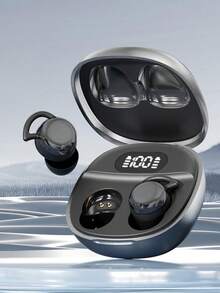 新款真無線入耳式馬卡龍音樂耳機 藍牙 6.0 睡眠耳機 情侶耳塞 HIFI Dolby 低音立體聲 高清通話耳機 相容 Android 手機 遊戲 音樂 智能耳機 情人節禮物 - 均碼 - 查看 12