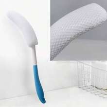 Cepillo de bao largo antideslizante con curvado para bao y ducha de mujeres de mediana edad, ancianasembarazadas, 15.33 pulgadas - blanco - Ver 3