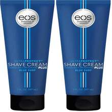 Eos UltraProtect Men's Shave Cream- Blue Surf, 24-Hour Hydration, Non-Foaming Formula, 7 Fl Oz (Pack Of 2) - ColorA - View 1