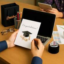 High School Graduation Gifts For Him Customizable Class Rings With Oval Birthstone 2025 High School College Student Graduate Graduation Jewelry Mementos For Men And Women - như hình ảnh - Xem 6