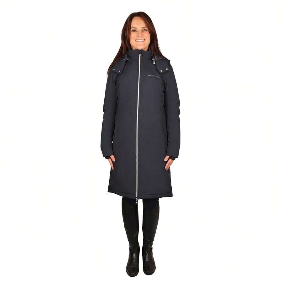 Hy Womens/Ladies Elevate Guard Waterproof Jacket (Navy) - 100% Mixed - (BZ5806) - Blue - View 1