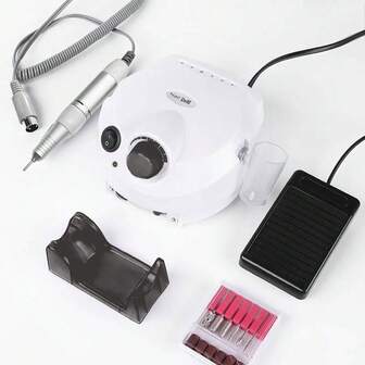 35000转/分钟电动美甲钻 专业美甲机 指甲打磨套装 便携式美甲沙龙抛光设备