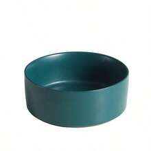 Elevated Ceramic Pet Bowl With Bamboo Stand, Anti-Spill Dog/Cat Food & Water Bowl, Protects Neck - Multicolor - View 8