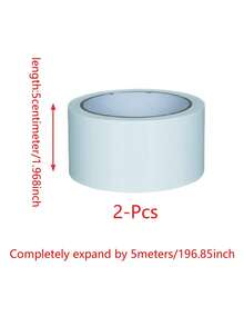 1 Roll Window Sealing Tape, Sliding Window Glass Door Frame Sealing Strip, Waterproof Windproof Gasket Sealant Tape - White - View 17