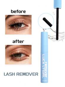 Soluzione rimuovi colla per ciglie finte, portatile per uso on-the-go, delicata e adatta ai principianti per una facile rimozione di ciglie finte.