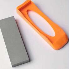 1 szt. zdejmowana diamentowa ostrzałka do noży, dwustronna, wysoka twardość, plastikowa podstawa, przenośna osełka, ręczne narzędzie do ostrzenia noży kuchennych, nie wymaga prądu - Wielokolorowe - Zobacz 7