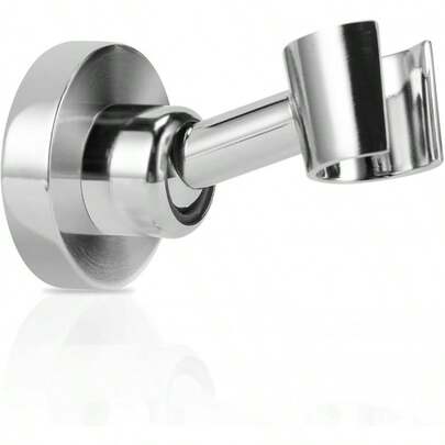 Shower Holder Wall Mount,Stainless Steel Handheld Shower Holder,Adjustable Shower Spray Holder Metal Shower Bracket,Brushed