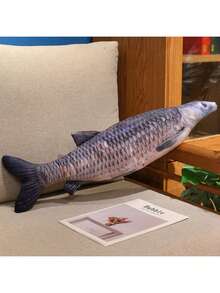 40/60 cm realistyczne pluszowe zabawki w kształcie ryb, zwierzęta z miękkim wypełnieniem, pluszowe poduszki z rybami oceanicznymi i słodkowodnymi, łosoś/saury/tuńczyk/granik/pomfret/głowogon wężogłowy itp., kreatywne zabawki dla kotów i psów, specjalne dekoracje do pokoju, prezenty urodzinowe dla dzieci, prezenty na Halloween, prezenty świąteczne, prezenty noworoczne, prezenty na Święto Dziękczynienia, prezenty na Walentynki.