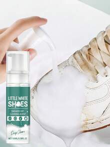 jakehoe Pembersih Sepatu Putih, Untuk Sepatu Sneaker, Sepatu Putih, Menghilangkan Noda Menguning, Larutan Pembersih Portabel Tanpa Bilas, Hadiah Untuk Teman dan Keluarga (Versi Baru atau Lama Acak) - MultiWarna - View 2