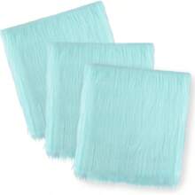 Locker Accessories, 3 Pcs Fluffy Locker Rug, Square Locker Accessories School, 12x12inch Locker Decor Fluffy Rug, Back To School Supplies, Locker Stuff Carpet Blue - Blue - View 2