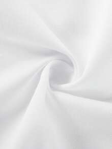 Half-Length Cotton Apron, Breathable, Durable, Anti-Stain, Anti-Pilling, Suitable For Nail Salons, Schools, Bakeries, Cafes, Barbershops, Restaurants, Art & Painting, Unisex Design, Sturdy And Durable - White - View 6